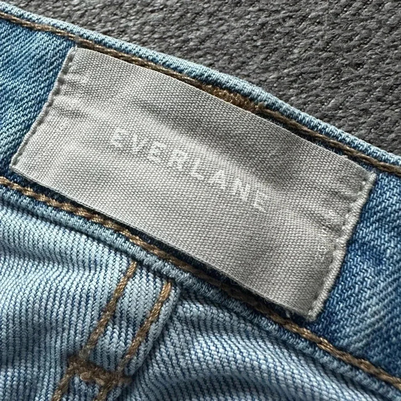 Everlane High Rise Straight Vintage Wash Jeans Size 25 - Picture 6 of 7